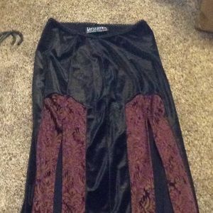 Lip service top and skirt